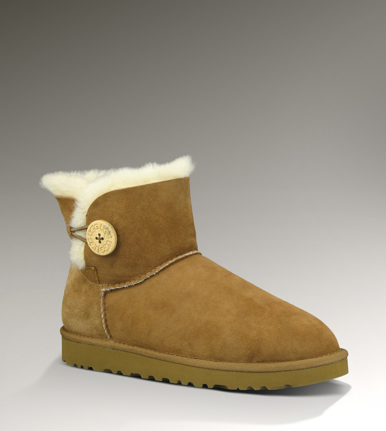 UGG Bailey Button Mini 3352 Boots Chestnut Hot Sale,ugg boots,high-tech materials